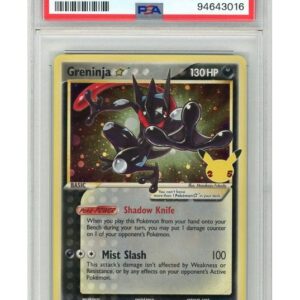 Greninja * (Gold star) SWSH144 PSA 9