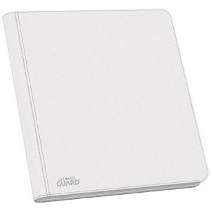 Samlemappe i høj kvalitet: Ultimate Guard 12-pocket ZipFolio XenoSkin - Hvid