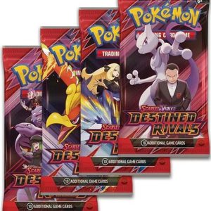 Booster Pack full artwork set (4 stk.) fra SV10 Destined Rivals