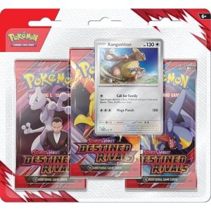 Kangaskhan blister pack (3 stk.) - SV10 Destined Rivals