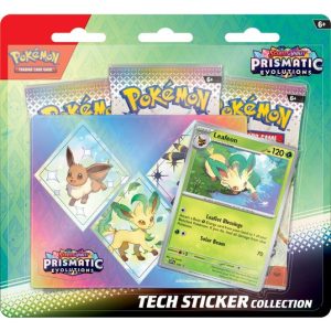 Leafeon tech sticker collection (3 stk.) - SV08.5 Prismatic Evolutions