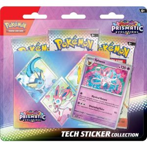 Sylveon tech sticker collection (3 stk.) - SV08.5 Prismatic Evolutions
