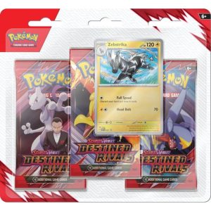 Zebstrika blister pack (3 stk.) - SV10 Destined Rivals