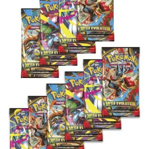 10 Booster Pakker fra ME01 Mega Evolution