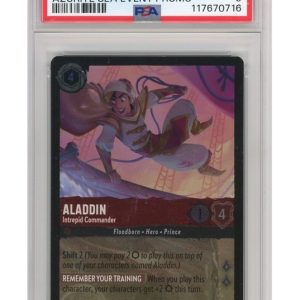 Aladdin (Event exclusive) (Lorcana) 9/P2 PSA 9