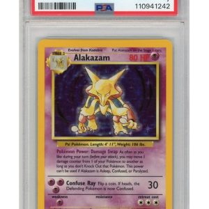 Alakazam 1/102 PSA 7