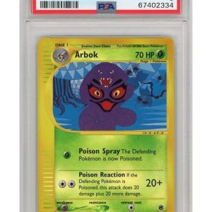 Arbok 35/165 Reverse Foil PSA 9