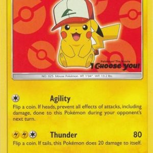 Ash's Pikachu - SM109 - Pokemon Sun & Moon promo