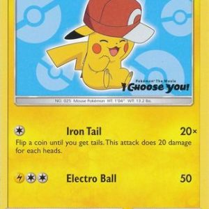 Ash's Pikachu - SM113 - Pokemon Sun & Moon promo