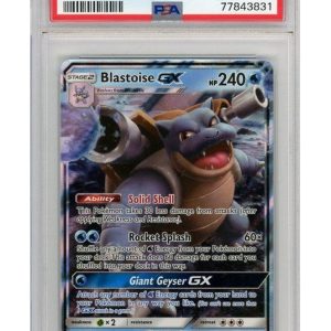 Blastoise GX 35/214 PSA 10