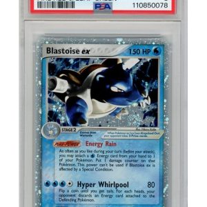 Blastoise ex 104/112 PSA 8