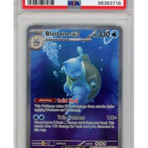 Blastoise ex 200/165 PSA 10