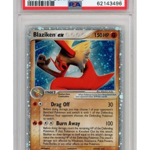 Blaziken ex 90/100 PSA 8