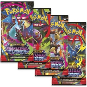 Booster Pack full artwork set (4 stk.) fra ME02 Phantasmal Flames