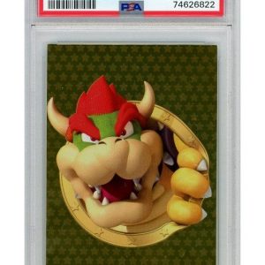 Bowser (Panini Super Mario) - 156 - PSA 9
