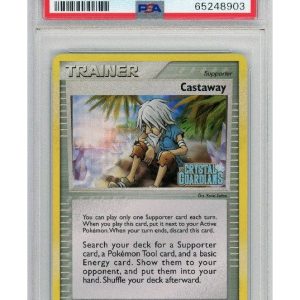 Castaway 72/100 Reverse Foil PSA 9