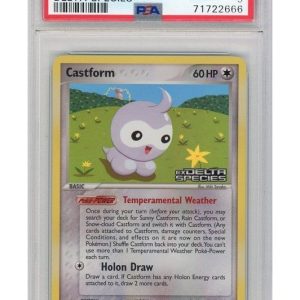 Castform 34/113 Reverse Foil PSA 9