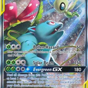 Celebi & Venusaur GX - SM167 - Pokemon Sun & Moon promo