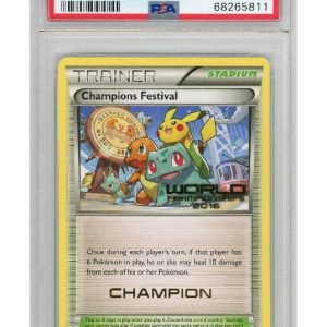 Champions Festival - Champion Stamp - XY176 - PSA 7