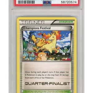 Champions Festival - Quarter-Finalist Stamp - XY91 - PSA 9