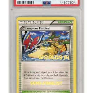 Champions Festival - Semi-Finalist Stamp - XY27 - PSA 8