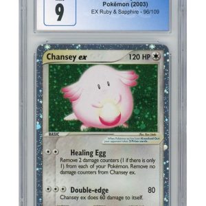 Chansey ex 96/109 CGC 9