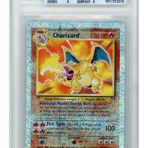 Charizard - 3/110 - Reverse Foil - BGS 8