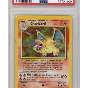 Charizard 4/102 4th Print PSA 2