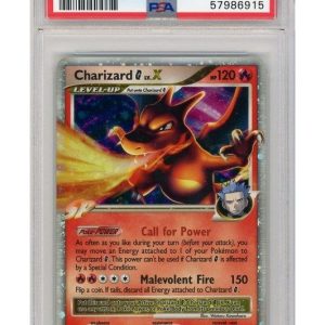 Charizard G LV.X 143/147 PSA 8