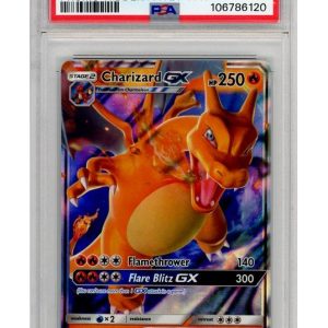Charizard GX SM211 PSA 8