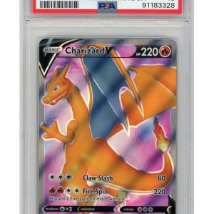 Charizard V SWSH050 PSA 10