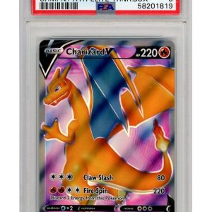 Charizard V SWSH050 PSA 8
