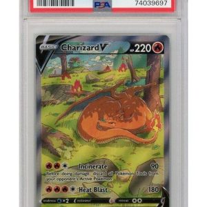 Charizard V SWSH260 PSA 10