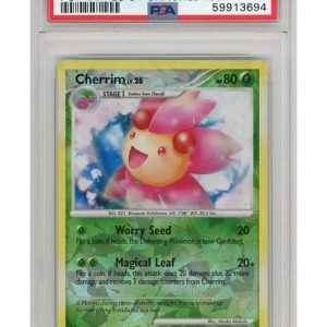 Cherrim Cracked Ice Reverse Holo 6/17 Reverse Foil PSA 9