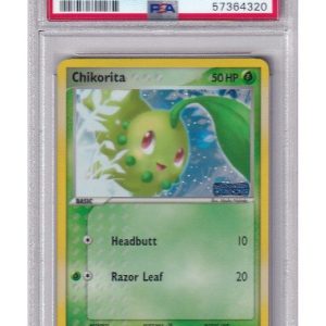 Chikorita 51/115 Reverse Foil PSA 9