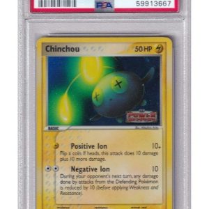 Chinchou - 49/108 - Reverse Foil - PSA 8
