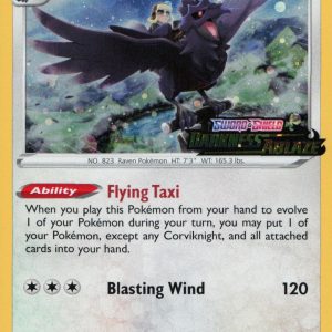 Corviknight - 156/189 - Darkness Ablaze Stamp