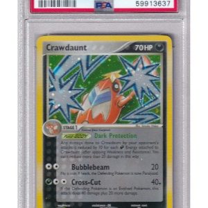 Crawdaunt 6/107 PSA 8