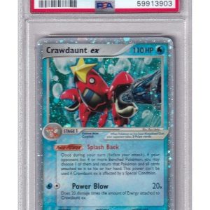 Crawdaunt ex 99/110 PSA 8