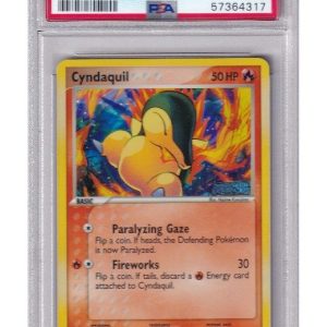 Cyndaquil 54/115 Reverse Foil PSA 9