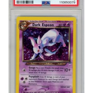 Dark Espeon 4/105 PSA 8