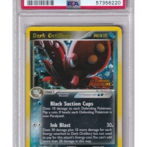 Dark Octillery 8/109 Reverse Foil PSA 8