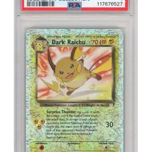 Dark Raichu - 7/110 - Reverse Foil - PSA 1
