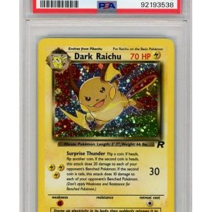Dark Raichu 83/82 PSA 6