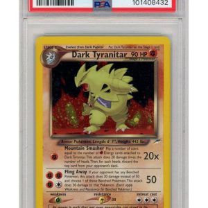 Dark Tyranitar 11/105 PSA 8
