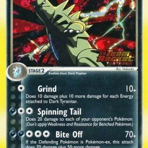 Dark Tyranitar - 19/109 - Reverse