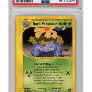 Dark Venusaur (Winner) 7 PSA 8