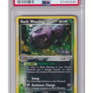 Dark Weezing 42/109 Reverse Foil PSA 8,5