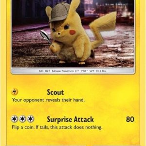 Detective Pikachu - SM170 - Pokemon Sun & Moon promo