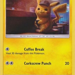 Detective Pikachu - SM190 - Pokemon Sun & Moon promo
